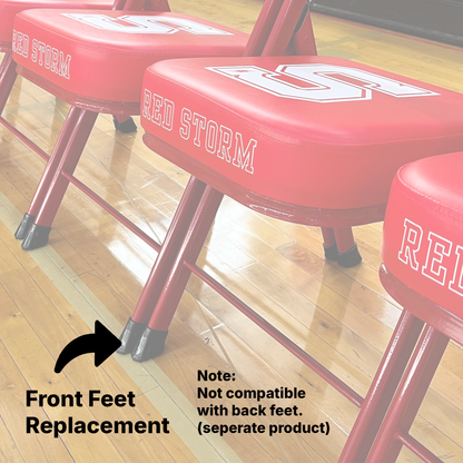 Sideline Chair Front Feet